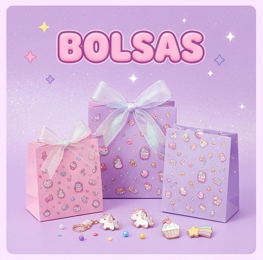 Bolsa misteriosa Lucky Day con productos kawaii de maquillaje, papelería, skincare y accesorios sorpresa.